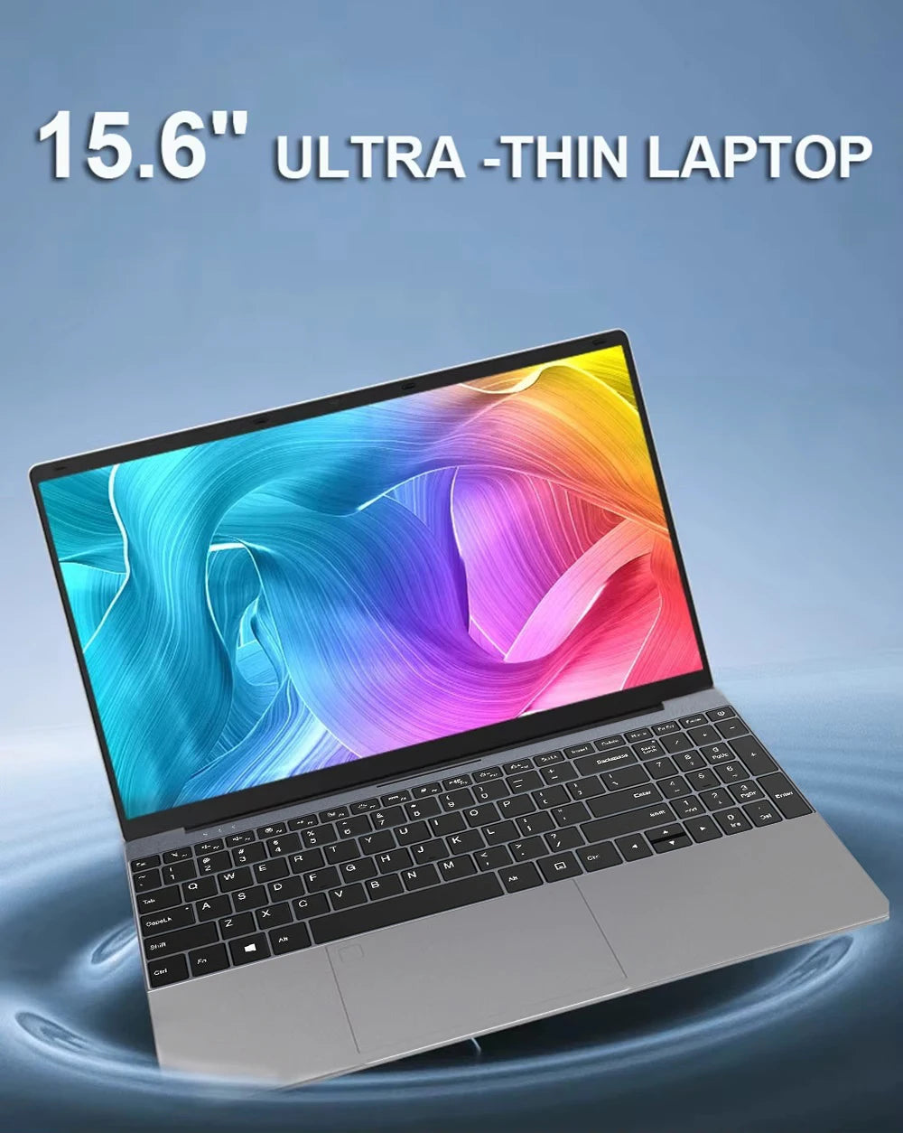 2026 15.6" Windows 11 Pro Laptop Computer Intel Core i9 10980HK 16GB 1TB Laptops Office Computer Fingerprint Unlock Notebook PC