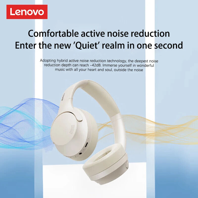 ANC Wireless Hifi Microphone Noise Cancelling Music Gaming Bluetooth 5.4 Sports Headphone