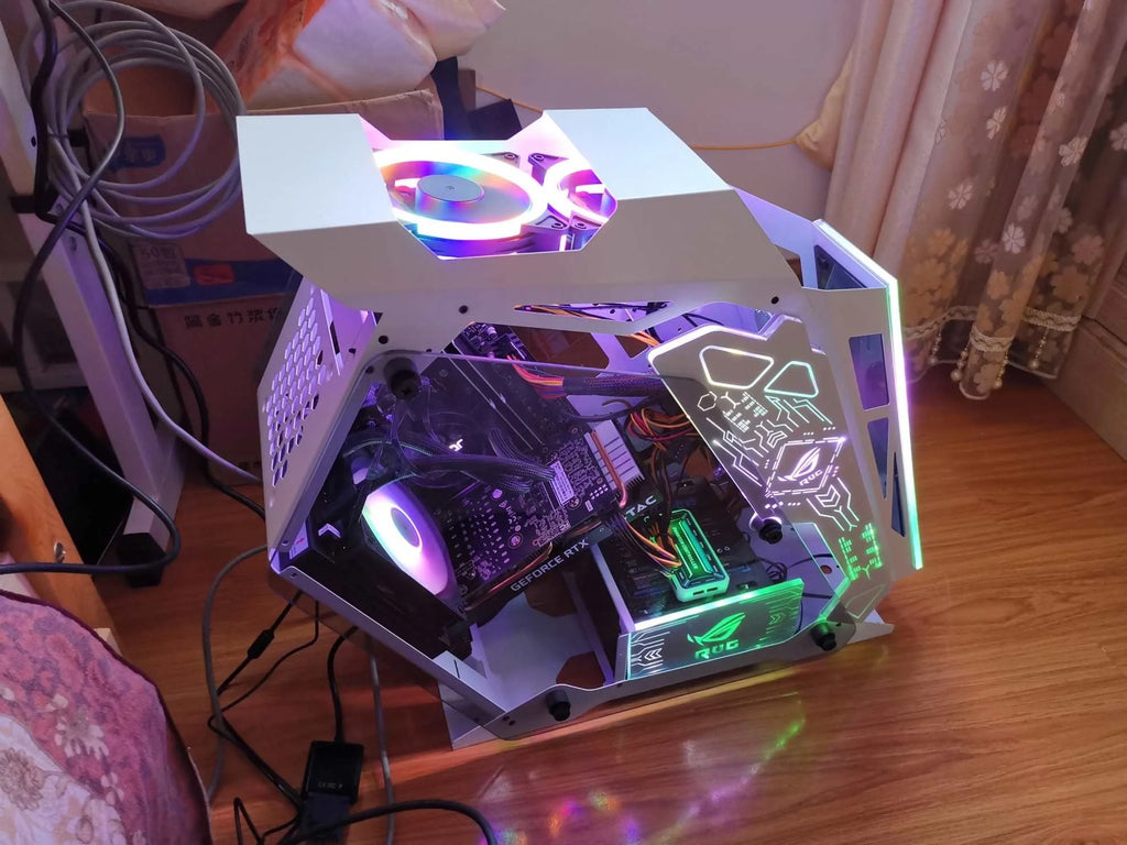 I7 10700KF Water-cooled GTX 1660 6G Graphics Card Desktop Gaming Computer for Game Player and Graphic 3D Designers