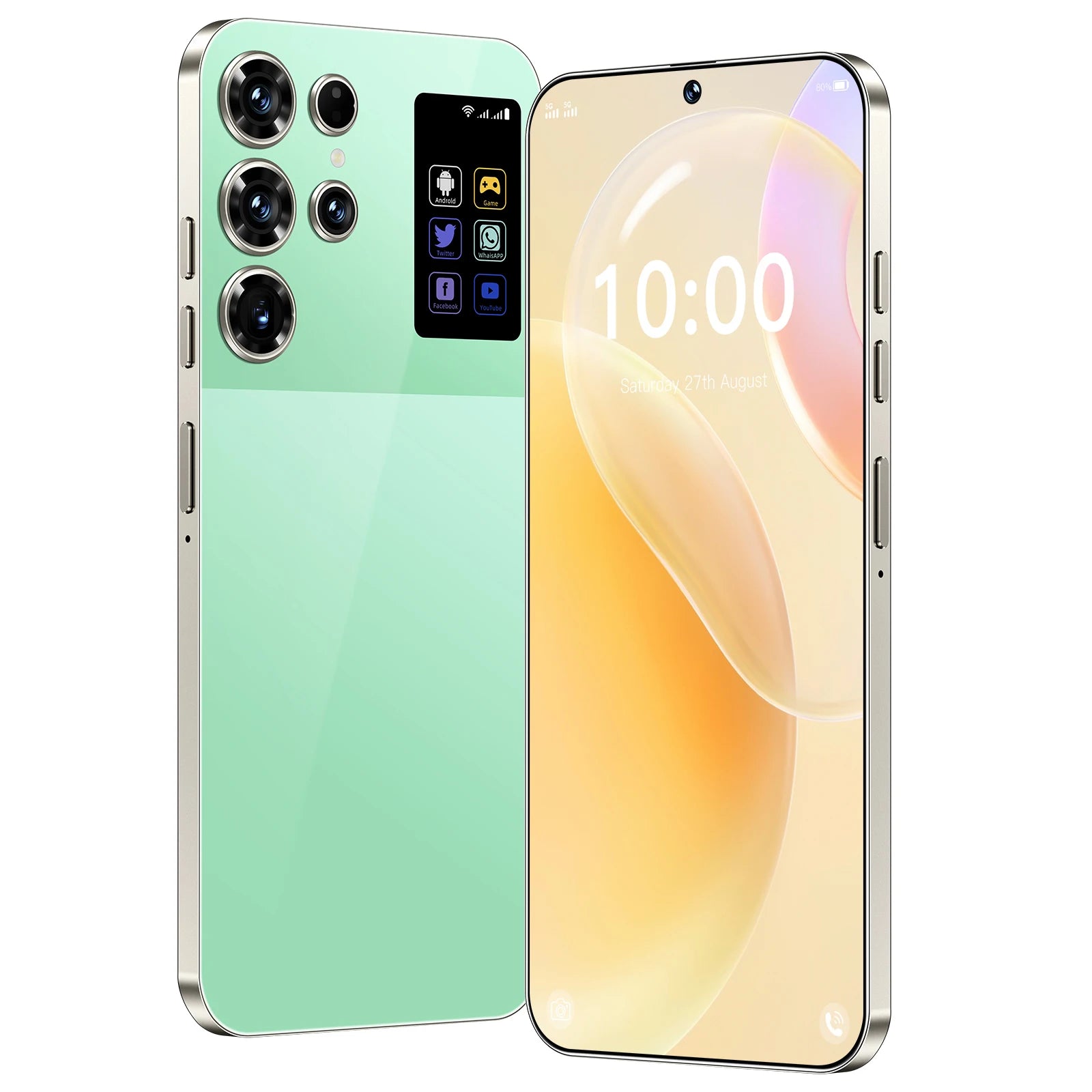 New S26 Ultra 5G Android 14 Smartphone HD Screen 7800mAh Battery Dual SIM Original Gaming Cell Phone