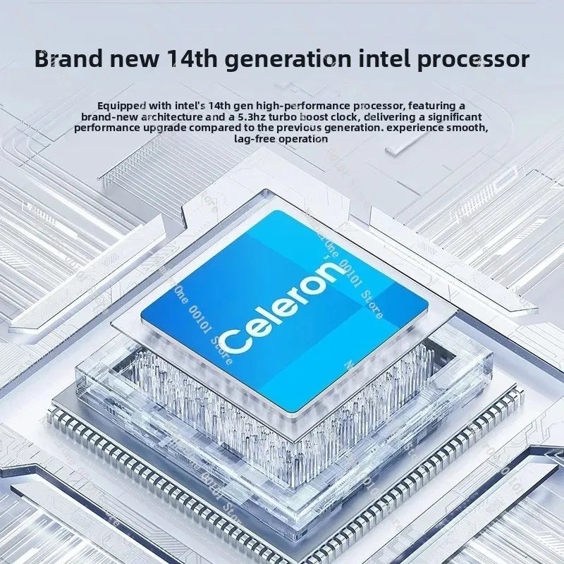 12-15.6 inch Slim Lightweight Laptop, Portable Design for Students, Professionals & Gamers, High-Performance for Work & Play