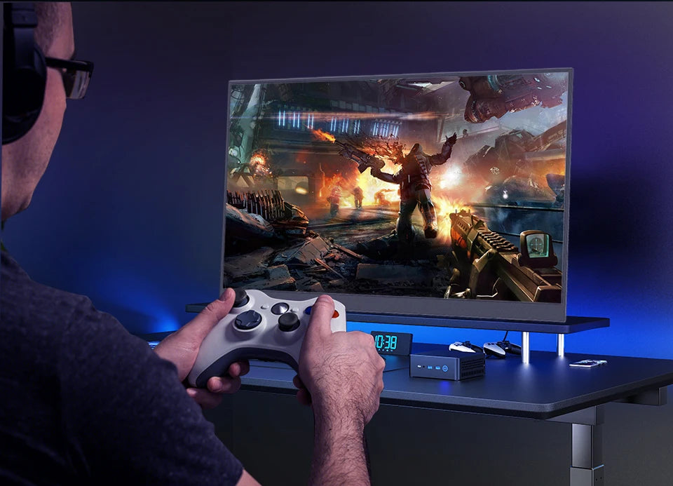 16" Portable Monitor 1200P IPS 100%sRGB 300Cd/m² Comes with dual speakers Travel Gaming Display for Laptop Switch ps4 ps5 Xbox