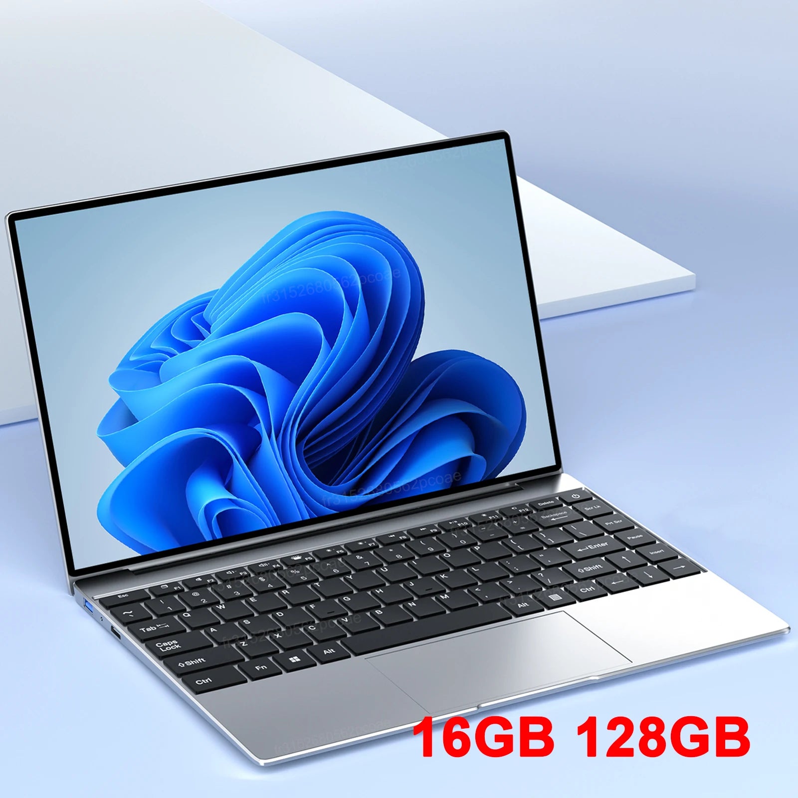 LENO 14.1" Ultra Slim Laptop Windows11 16GB RAM 2TB SSD Intel N3700 Notebook Gamer 1920*1080 Display Office Study Computer PC