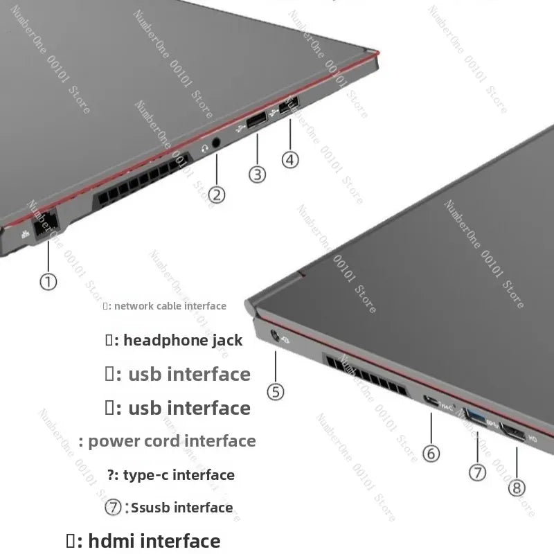 16-inch Core i9 Gaming Laptop with 4060 Graphics Card, High-Performance Stock Laptop for Sale, Gaming Ready