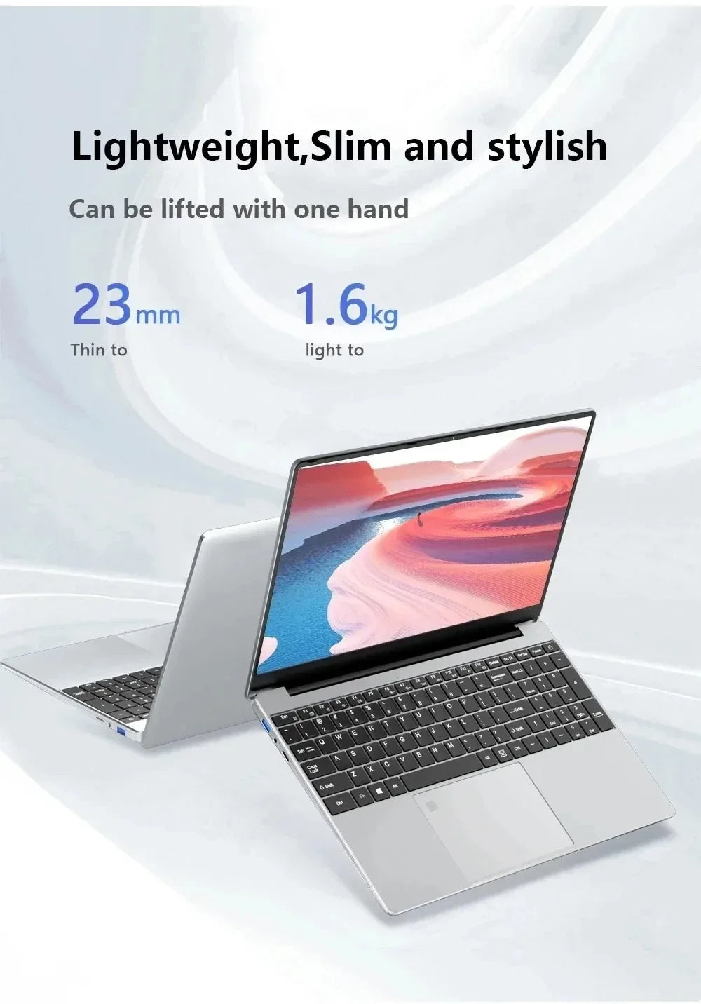 CARBAYTA 15.6" Laptop Computer Intel Celeron N5095 Notebook PC 16 32G Ram 128GB-2TB SSD Office Study PC Windows 11 1080P Laptops
